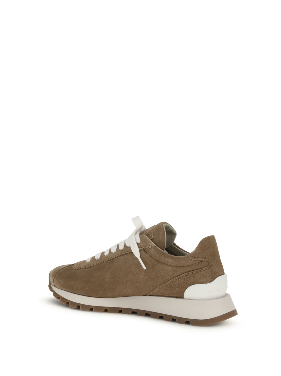 Sneakers Antelope Calf Leather Trainers