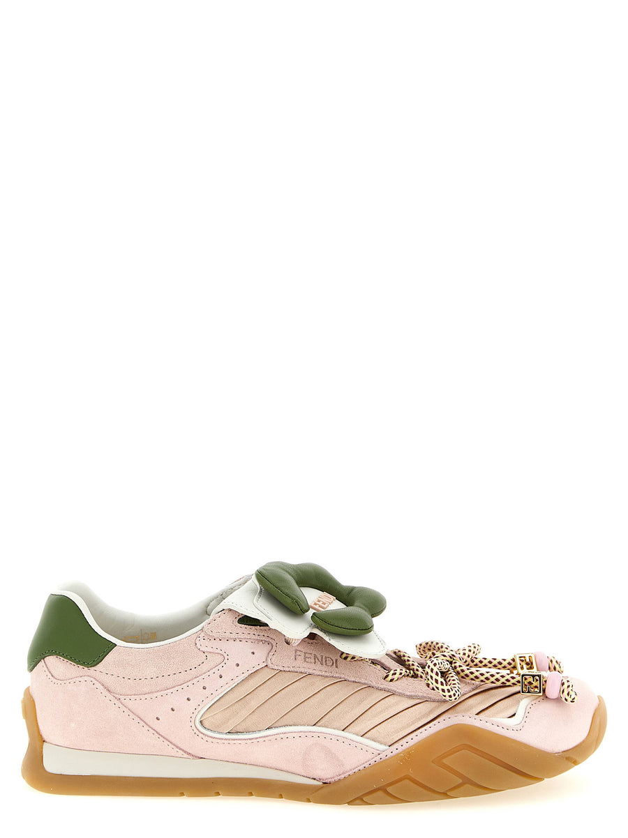 Fendi Wave Pulse Sneaker — Pink
