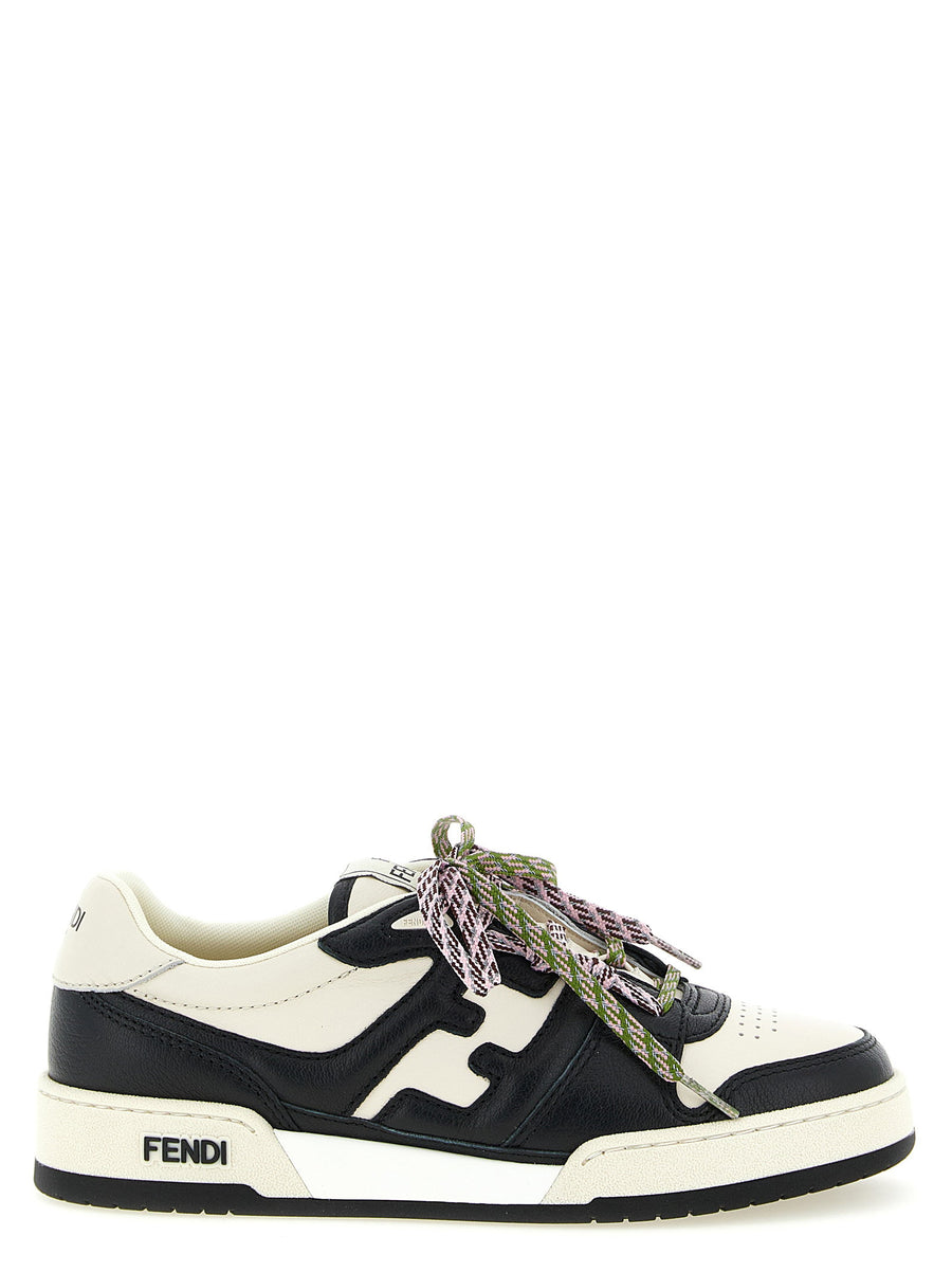 Fendi Match Sneakers — Black and White