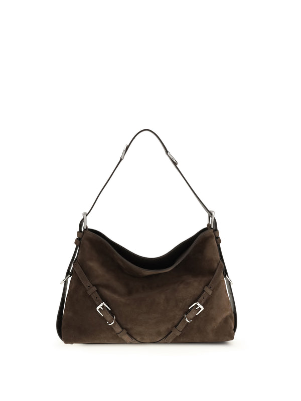 Givenchy 100% calf suede shoulder bag in brown