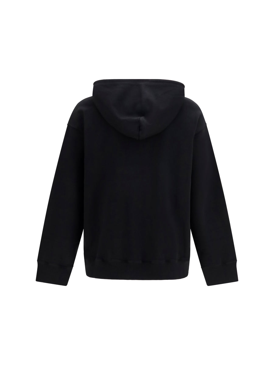 Cotton Hoodie Black Sweatshirts