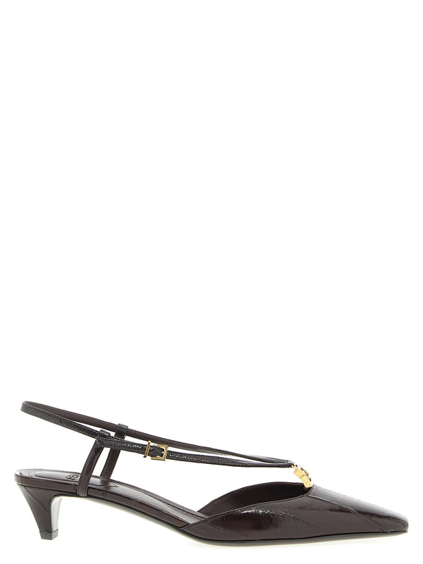 حذاء اسلينغ باك Fendi — أسود