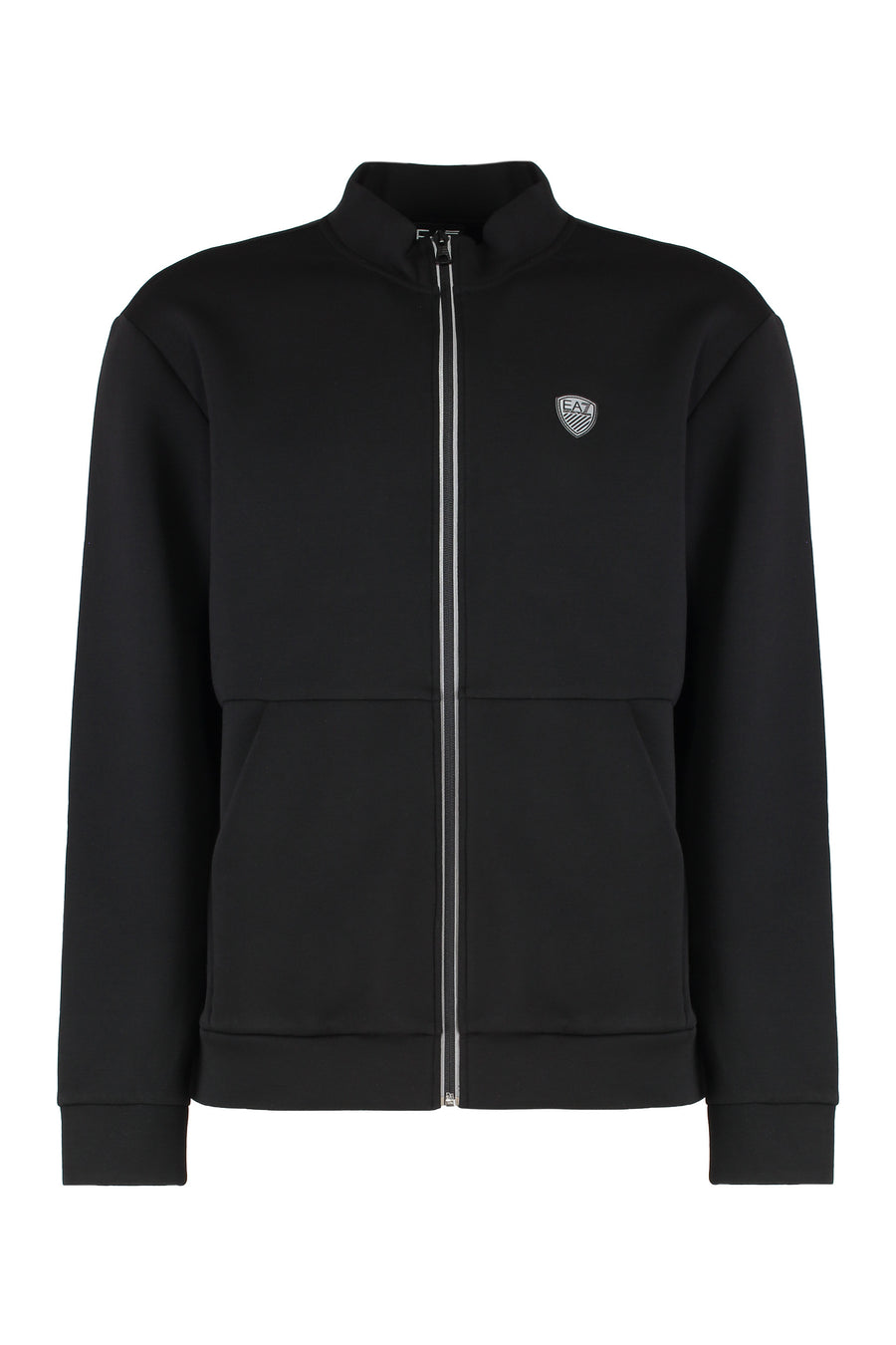 Two-Piece Tracksuit Black Polyester Tops