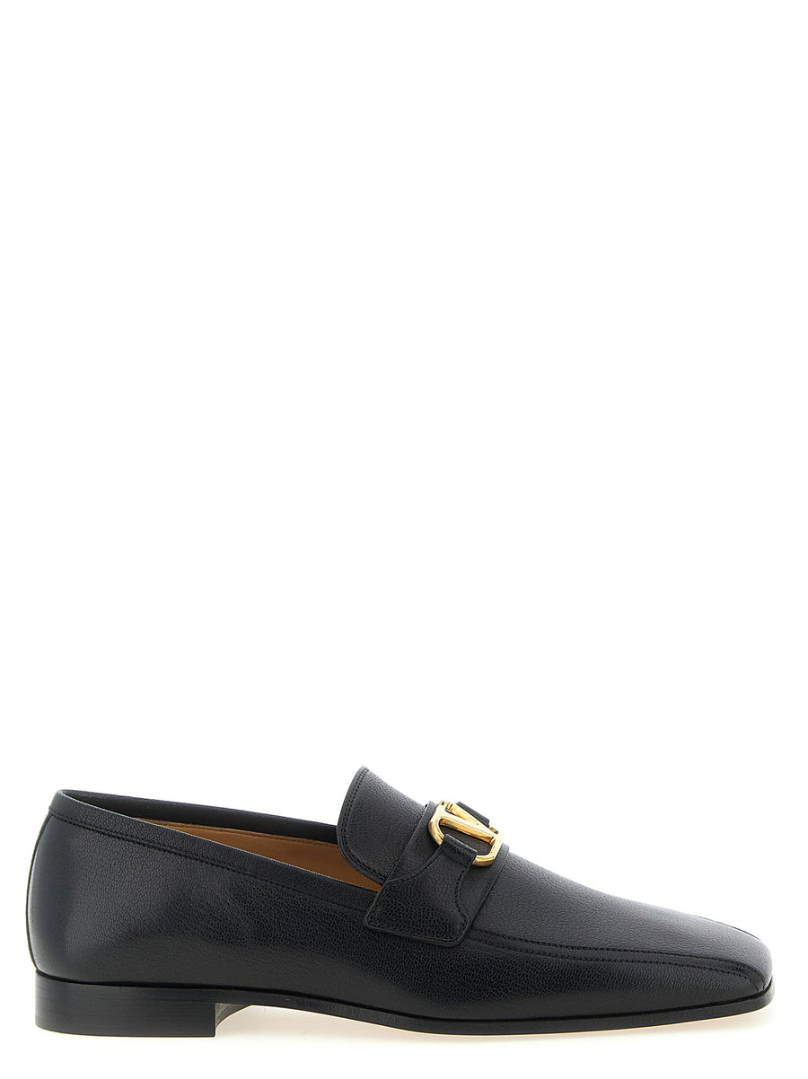 Valentino Garavani Loafers — Black