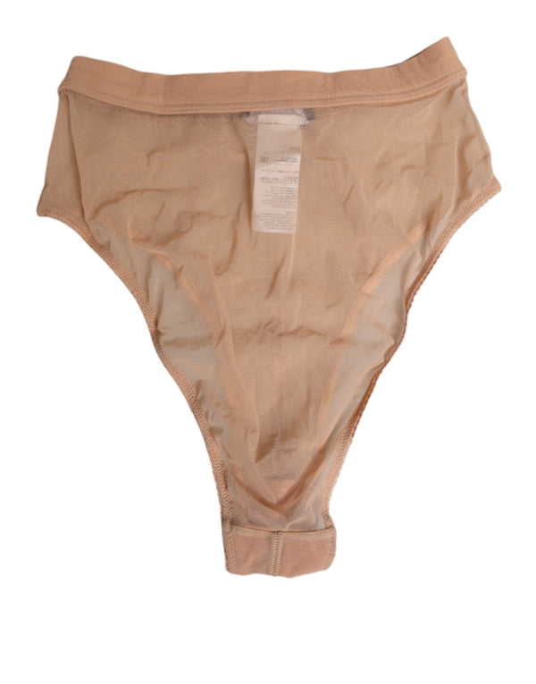 Dolce & Gabbana 93% Polyamide briefs in beige