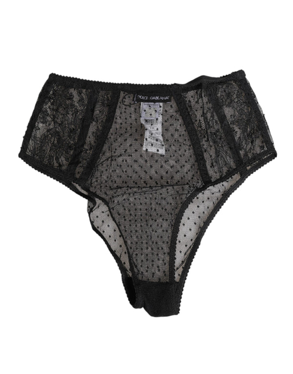 Dolce & Gabbana 70% Polyamide bodysuit in black