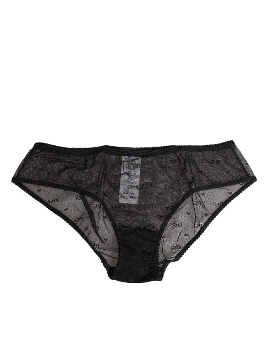 Dolce & Gabbana 93% Polyamide briefs in black