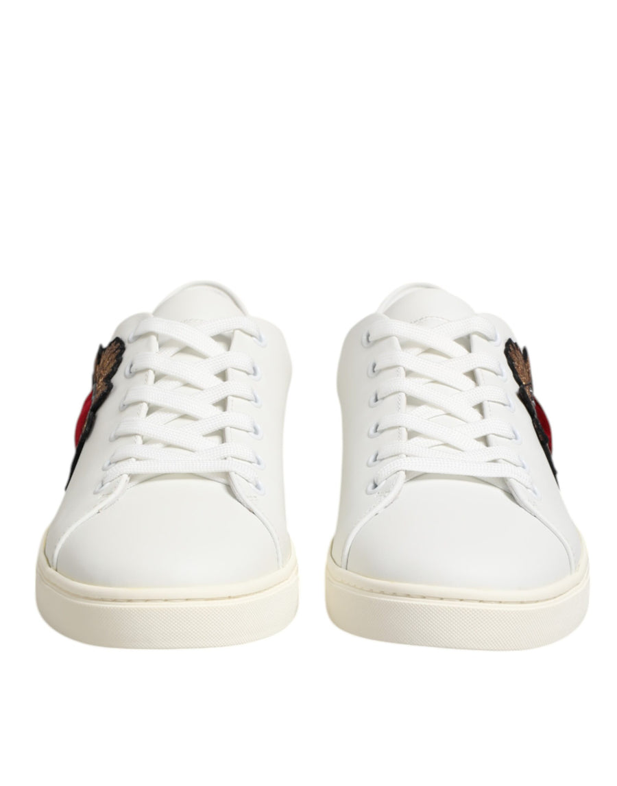 Dolce & Gabbana 100% Calf Leather sneaker in white