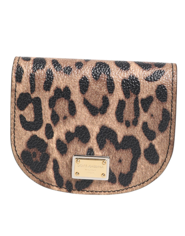 Dolce & Gabbana 100% Calf Leather coin purse in brown