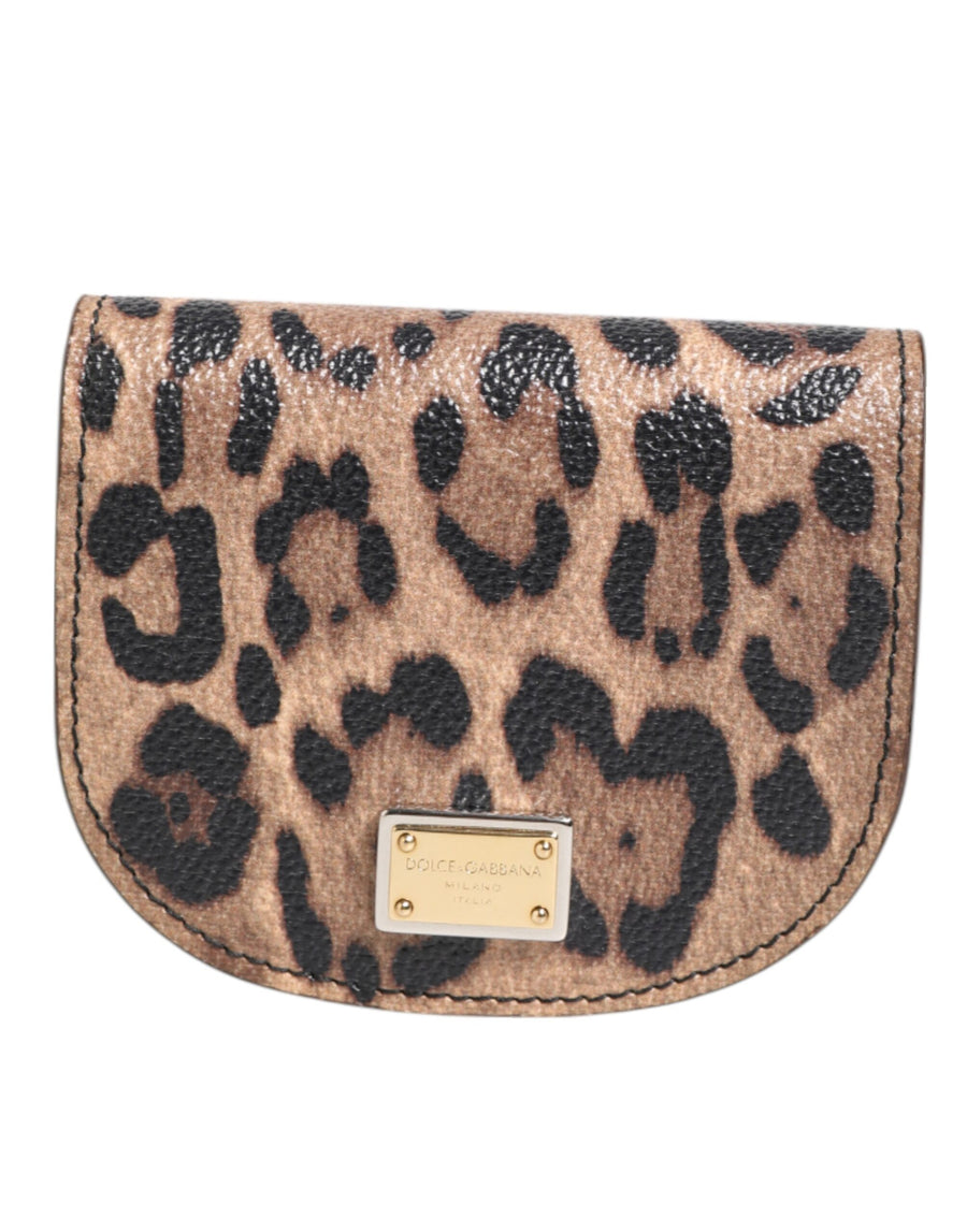 Dolce & Gabbana 100% Calf Leather coin purse in brown