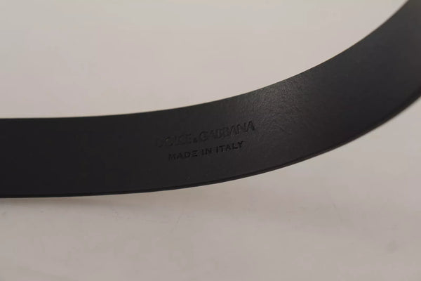Dolce & Gabbana Leather belt in black