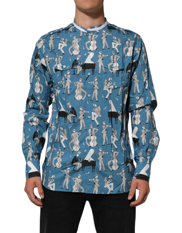 Dolce & Gabbana 100% Cotton shirt in blue