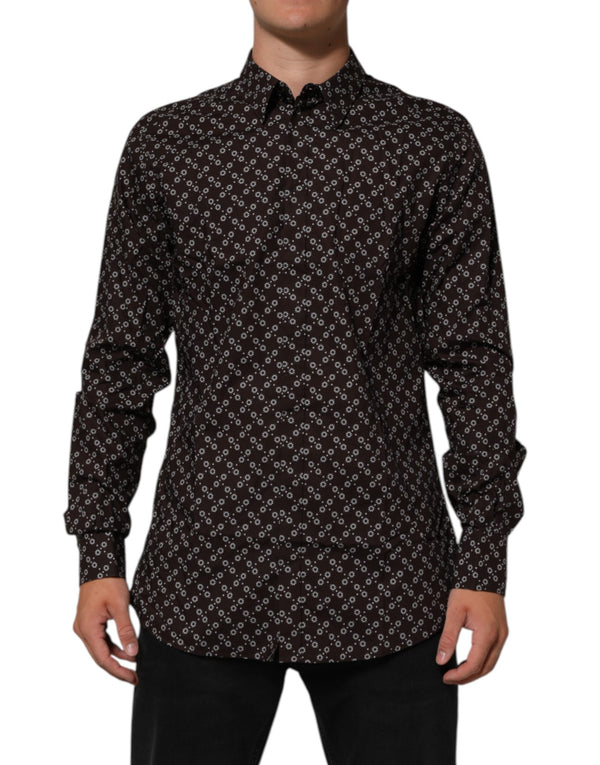 Dolce & Gabbana 100% Cotton shirt in brown