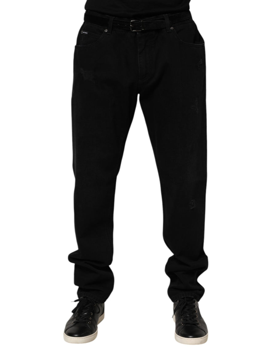 Dolce & Gabbana 100% Cotton jeans in black