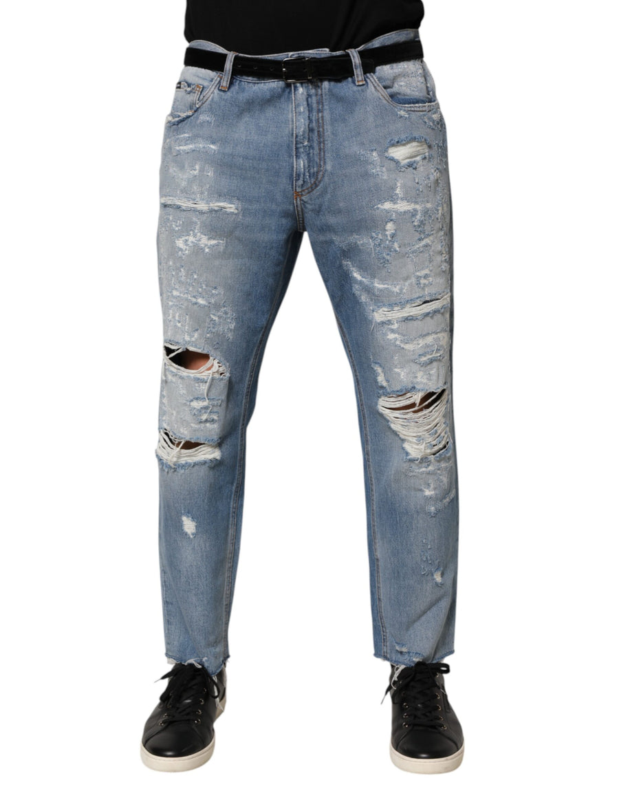 Dolce & Gabbana 100% Cotton jeans in blue