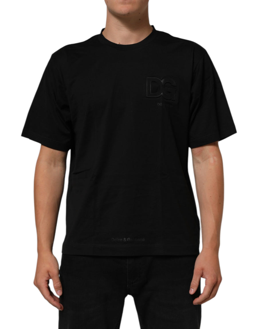 Dolce & Gabbana 100% Cotton t-shirt in black