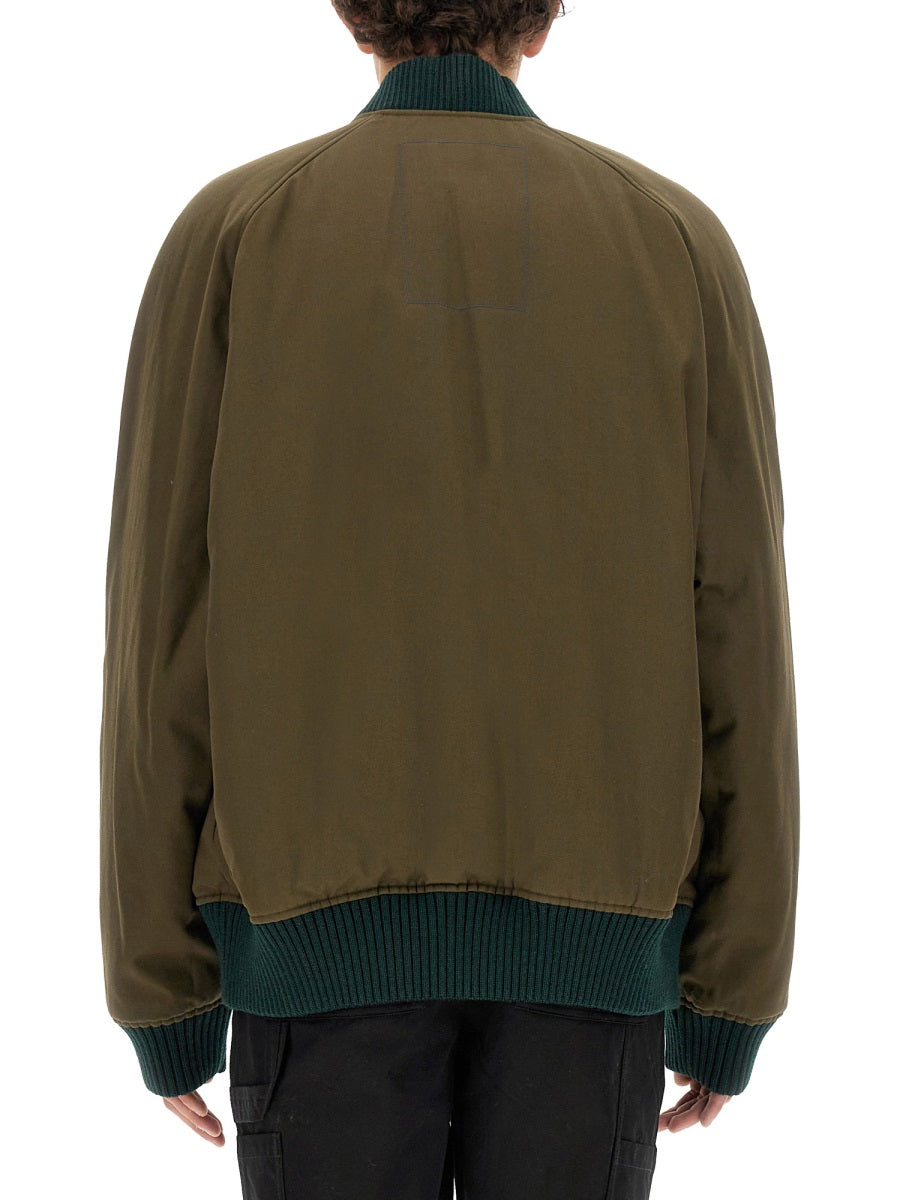 Reversible Bomber Jacket Multicolour Polyester