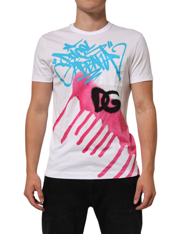 Dolce & Gabbana 100% Cotton t-shirt in white