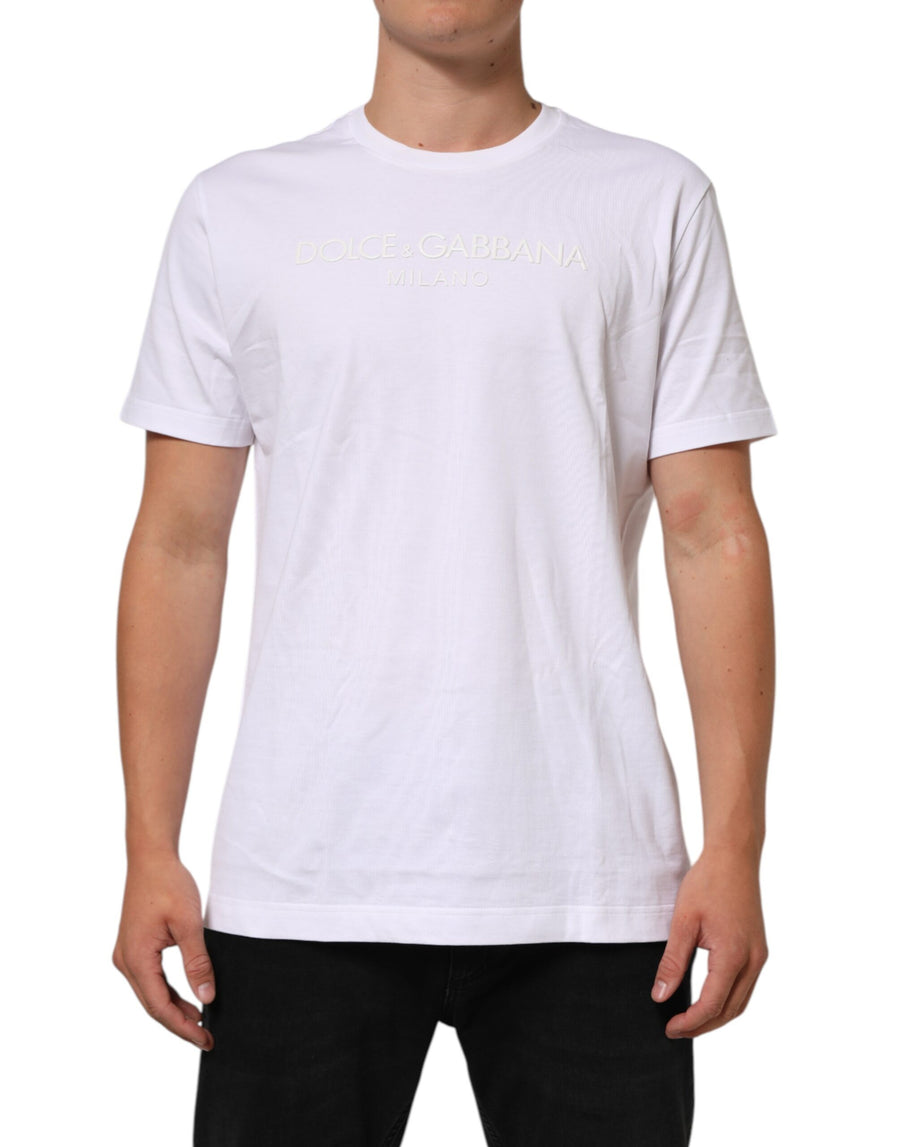 Dolce & Gabbana 100% Cotton t-shirt in white