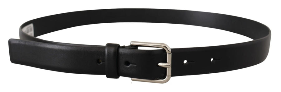 Dolce & Gabbana Leather belt in black