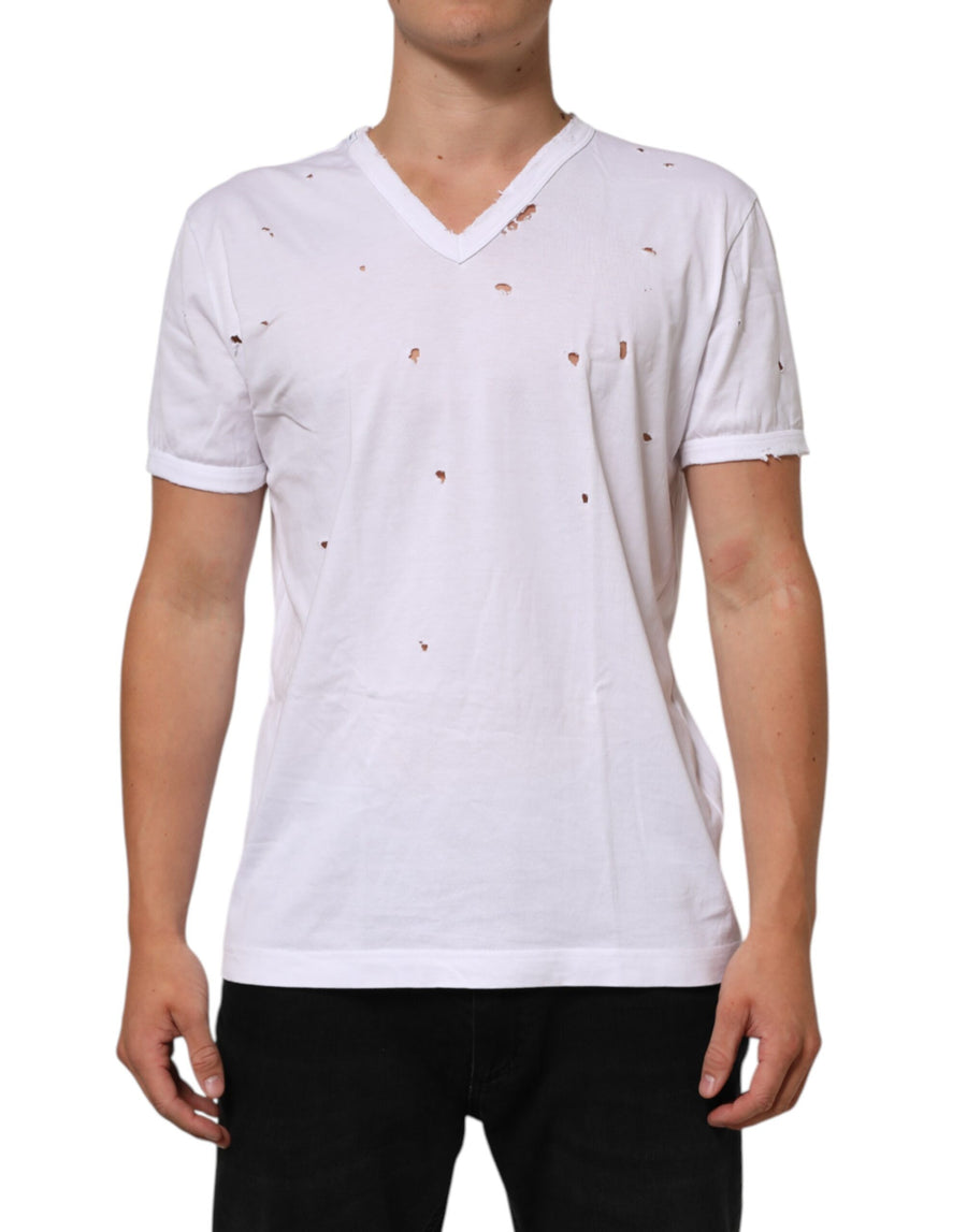 Dolce & Gabbana 100% Cotton t-shirt in white