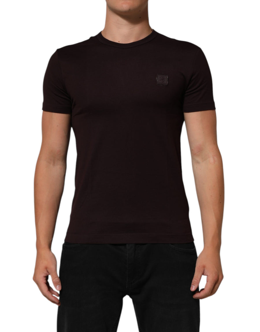 Dolce & Gabbana 100% Cotton t-shirt in brown