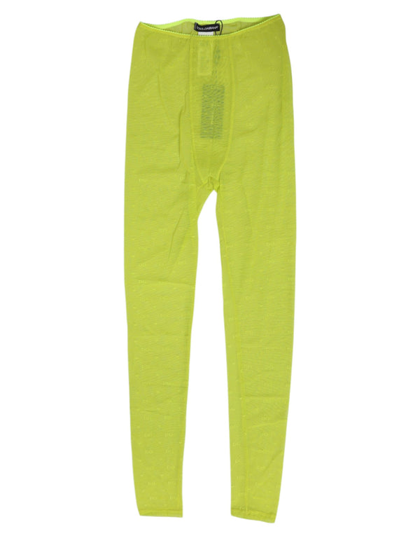 Dolce & Gabbana 93% Nylon 7% Elastane leggings in green