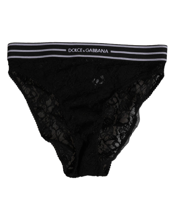 Dolce & Gabbana 100% Nylon brief in black