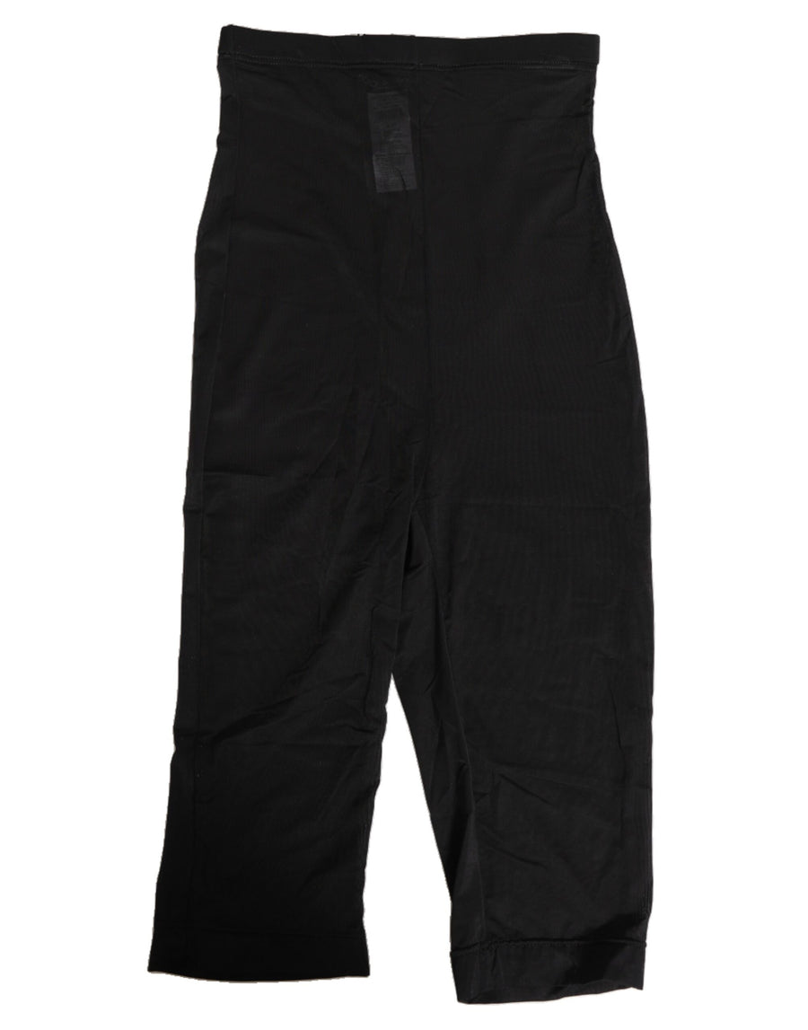 Dolce & Gabbana 26% Elastane trousers in black