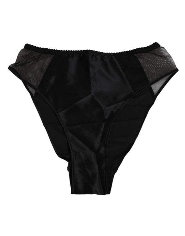 Dolce & Gabbana Silk briefs in black
