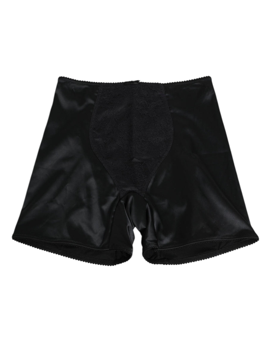 Dolce & Gabbana Silk 94% cycling shorts in black