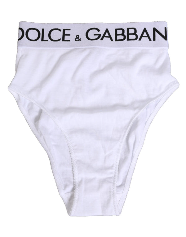 Dolce & Gabbana 95% Cotton bodysuit in white