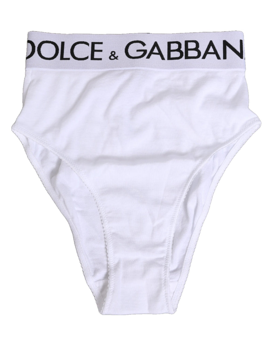 Dolce & Gabbana 95% Cotton bodysuit in white
