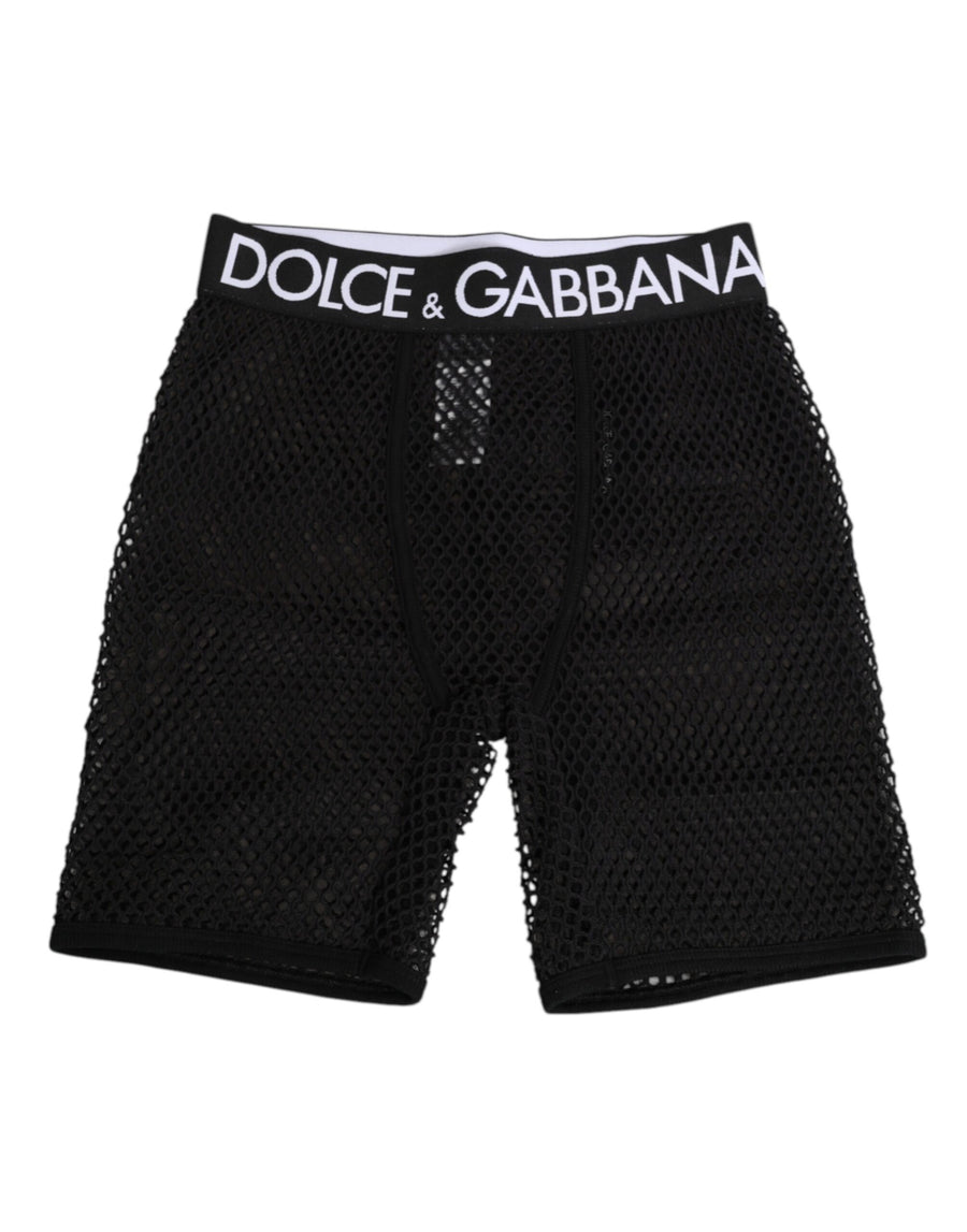 Dolce & Gabbana 96% Cotton shorts in black