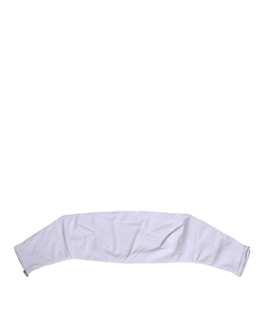 Dolce & Gabbana 80% Nylon corset top in white