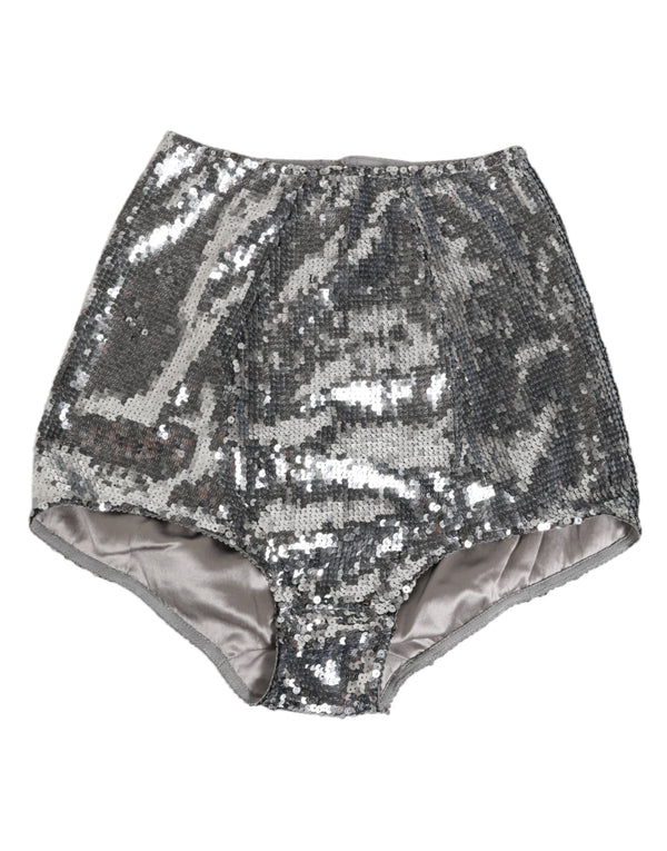 Dolce & Gabbana 80% Nylon slip briefs in silver