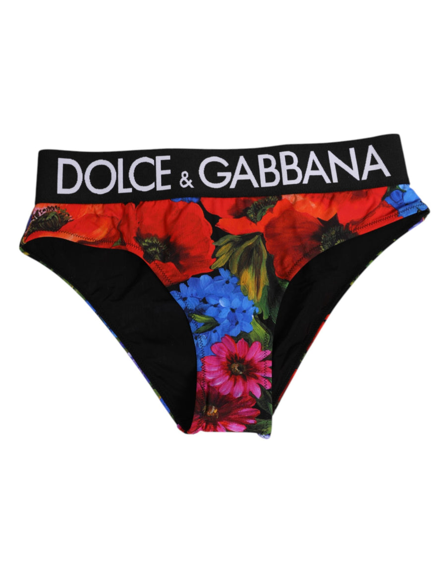 Dolce & Gabbana 28% Elastane panty brief in black