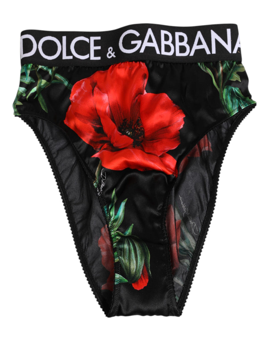 Dolce & Gabbana Silk (06%) briefs in black