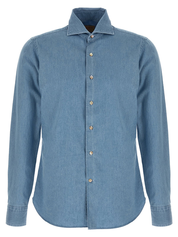 Borriello Passion Line Shirt — Blue