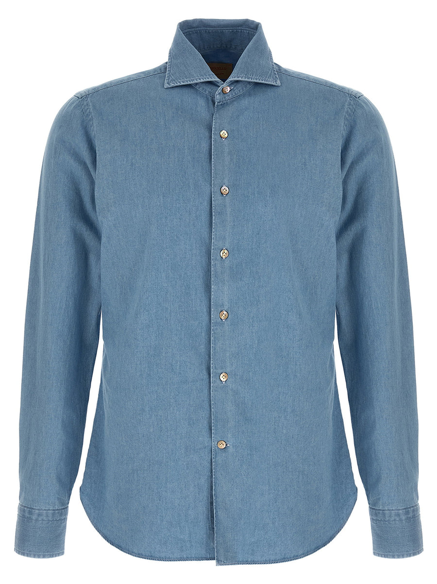 Borriello Passion Line Shirt — Blue