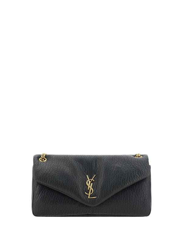 Saint Laurent Lamb Ovis Aries (lambskin) shoulder bag in black