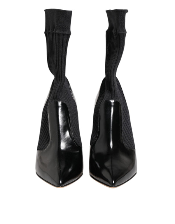 Dolce & Gabbana 75% Nylon boot in black