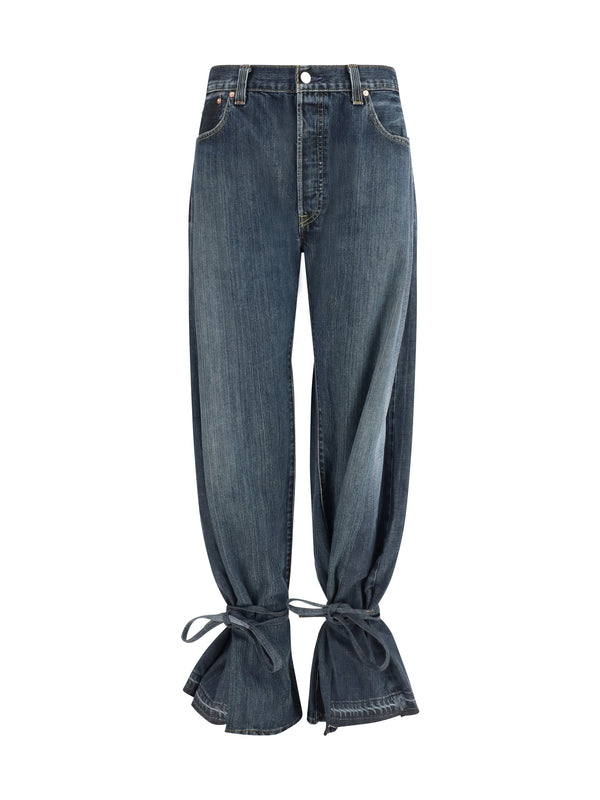 E.L.V. Denim 100% cotton jeans in blue