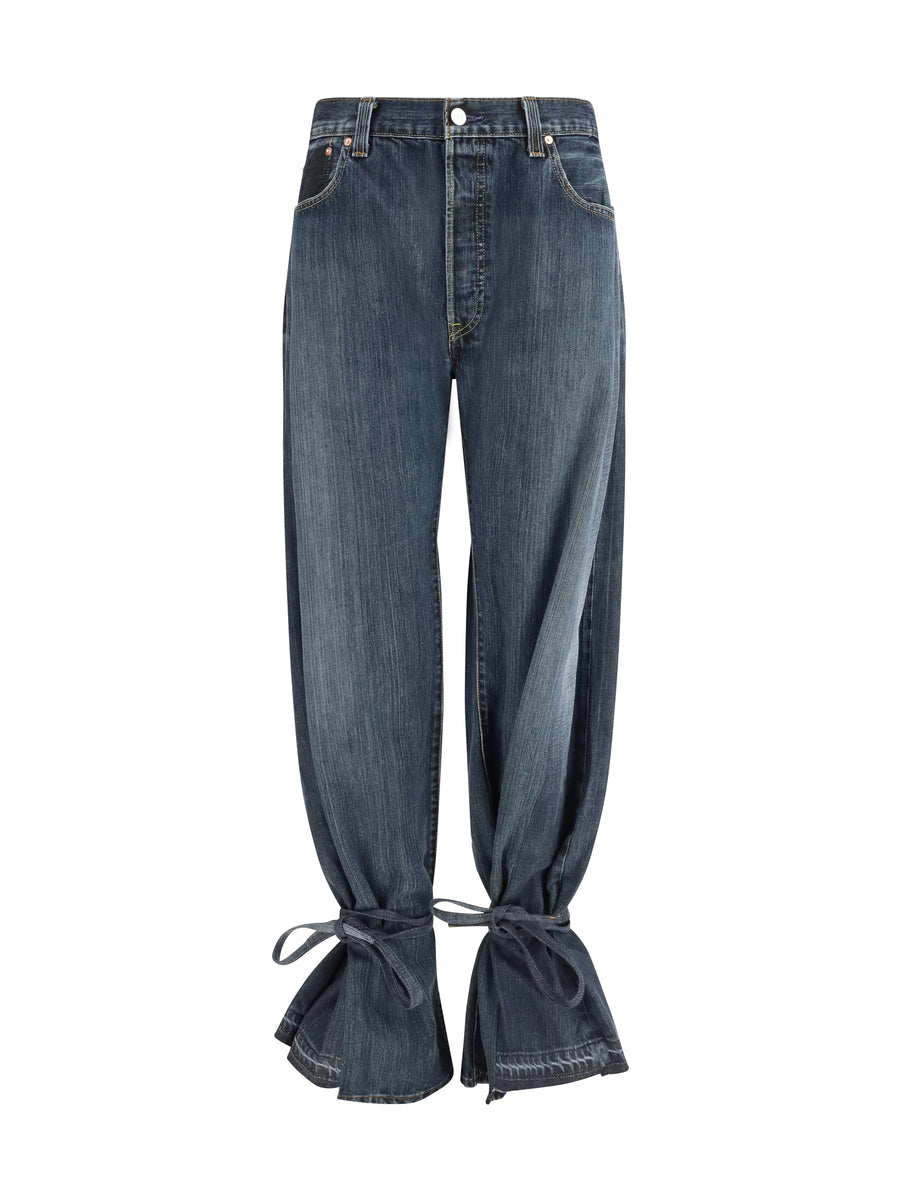 E.L.V. Denim 100% cotton jeans in blue