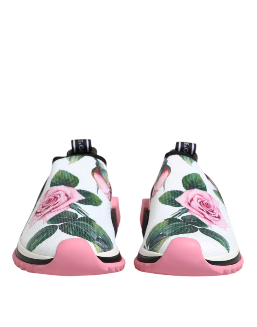 Dolce & Gabbana 10% Elastane sneaker in white