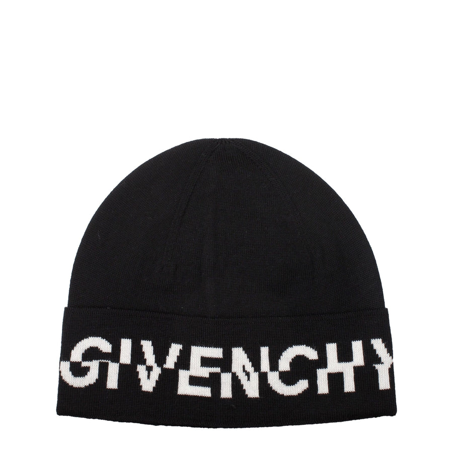 Givenchy GI8547177693449BT 100% wool beanie in black