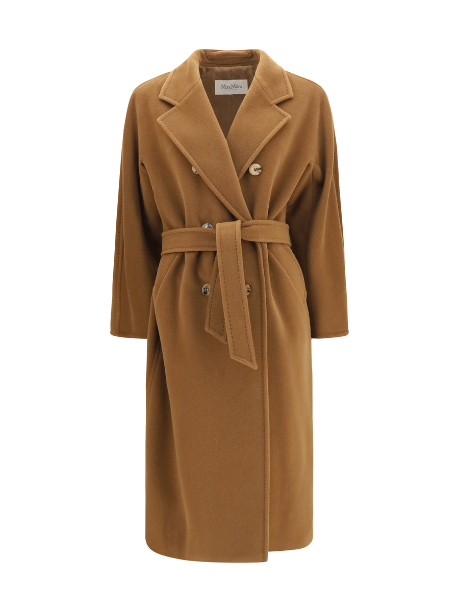 Coat 101801 Madame Tobacco Wool Merino