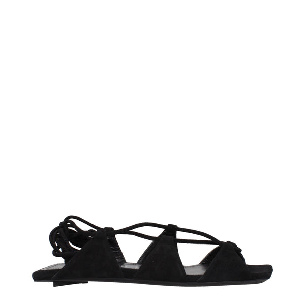 The Attico sandal in black