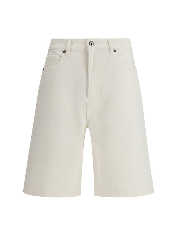 P.A.R.O.S.H. 99% Cotton bermuda shorts in beige