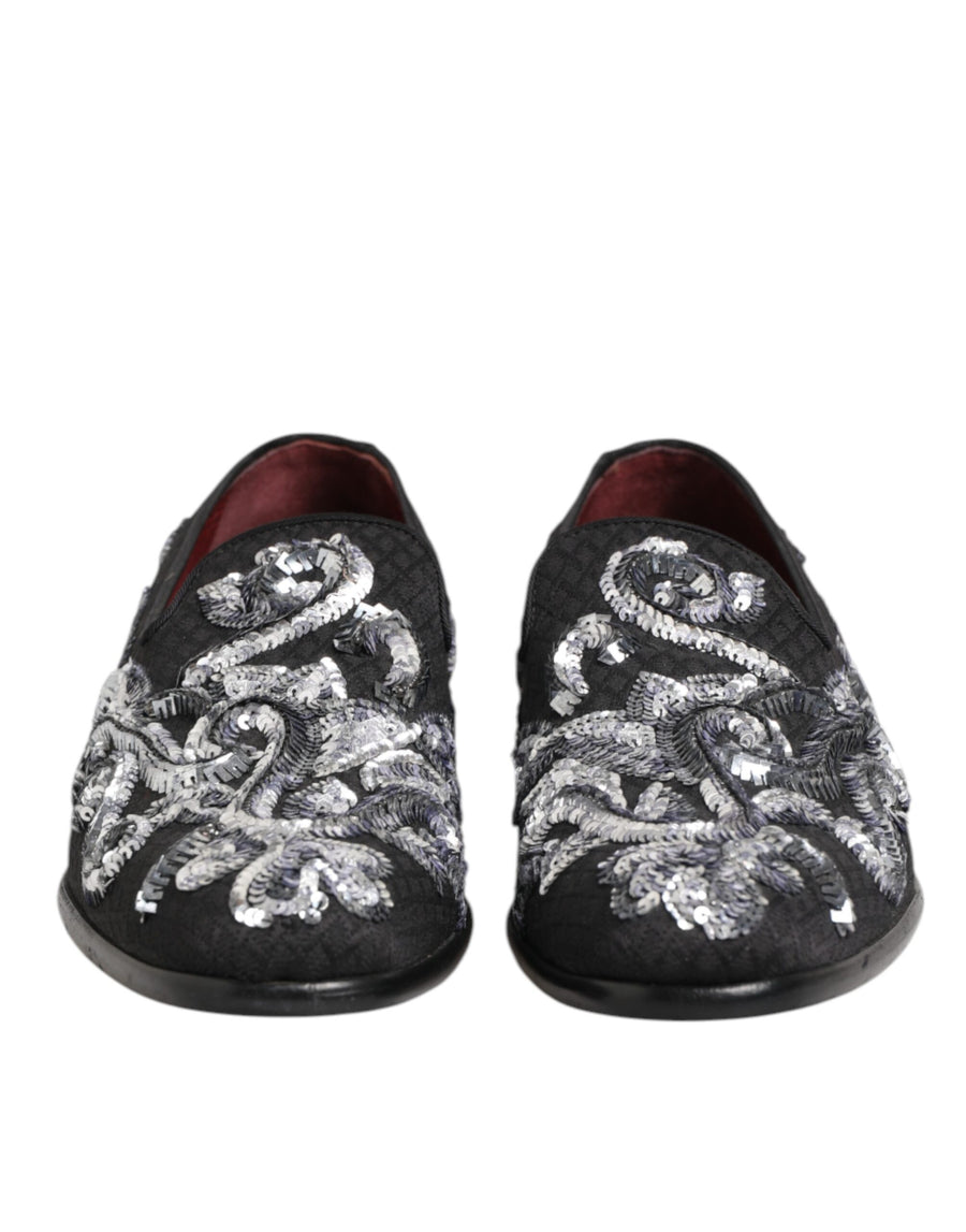 Dolce & Gabbana 48% Cotton loafer in black